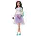 Barbie Princess Adventure: Hercegnő baba lila szettben - Mattel