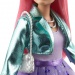 Barbie Princess Adventure: Hercegnő baba pink hajjal, lila szettben - Mattel