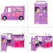 Barbie: Street Food pink kocsi kiegészítőkkel - Mattel