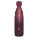 Bordó színű duplafalú fémkulacs 500ml