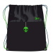 St.Right Green Power Alien tornazsák, sportzsák 43x34cm