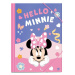 Luna: Hello Minnie mintás gumis mappa 25x35 cm
