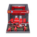 Bburago: F1 versenyautó - Ferrari SF-25 Pit / Lewis Hamilton 1/43