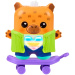 Nano-mals: Gabbybara interaktív elektronikus kapibara figura – Hasbro