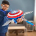Nerf: Amerika Kapitány - Szép új világ Blaster skyshot szivacslövő pajzs - Hasbro