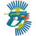 Nerf Elite Ammohawk szivacslövő fegver - Hasbro