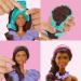 Play-Doh: Barbie Fashionista fodros ruhák gyurma szett babával - Hasbro