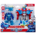 Transformers Cyberworld: Nyílt tengeri hősök Energon-hullám Optimus Fővezér és Délibáb robotfigura - Hasbro
