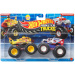 Hot Wheels Monster Trucks: Helichopper vs Rescue Rampager kisautó 2db-os csomag 1/64 - Mattel