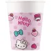 Hello Kitty 8 db-os papírpohár szett 200ml