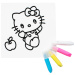 Sticker Art: Hello Kitty színezhető matrica szett többféle 1db - Comansi
