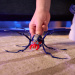 Hex Bots: Skitter Bot interaktív robotpók – kék-piros - Spin Master