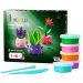 Hey Clay: Plant Folks növényfigurás gyurmaszett – 15 db-os szett