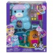 Polly Pocket: Teddy maci táska kiegészítőkkel játékszett