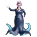 Disney A kis hableány: Ursula tengeri boszorkány baba kék ruhában 30cm - Mattel