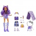 Monster High™: Szörnyen jó barátok titkai -  Rémbuli Clawdeen Wolf baba meglepetés kiegészítőkkel - Mattel