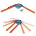 Hot Wheels Track Builder átalakítható kanyar pályaszett kisautóval - Mattel