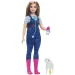 Barbie: 65. évfordulós karrier játékszett - Állatorvos baba kiegészítőkkel - Mattel