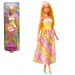 Barbie Dreamtopia: Hercegnő baba sárga-rózsaszín pillangós ruhában - Mattel