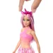Barbie Dreamtopia: Unikornis baba rózsaszín ruhában - Mattel