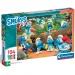 Hupikék törpikék erdei móka 104db-os supercolor puzzle - Clementoni