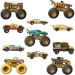Hot Wheels Monster Trucks: Bajnok kisautó multipack 11db - Mattel