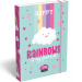 ICO: Lizzysuli Lollipop Rainbow gumis füzetbox A/5