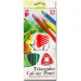 ICO: SÜNI háromszögletű színes ceruza 12db-os