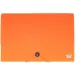 Spirit: Irattartó mappa A4 12 rekeszes neon narancssárga