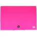 Spirit: Irattartó mappa A4 12 rekeszes neon rózsaszín