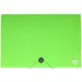 Spirit: Irattartó mappa A4 12 rekeszes neon zöld