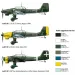 Italeri 1/72 Ju-87 B2/R2 Stuka zuhanóbombázó repülőgép makett