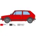 Italeri 1/24 VW Golf GTI First Series 1976/78 autó makett