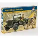 Italeri 1/35 Willys MB katonai Jeep utánfutóval jármű makett