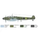 Italeri 1/72 Bf 110 C Zerstörer vadászrepülőgép makett
