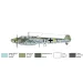 Italeri 1/72 Bf 110 C Zerstörer vadászrepülőgép makett
