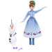 Jégvarázs - Olaf karácsonya: Anna baba Olaf figurával - Hasbro
