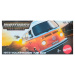 Matchbox: Papírdobozos 1973 Volkswagen T2B Bus kisautó 1/64 - Mattel