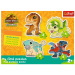 Jurassic World: Aranyos dinoszauruszok - Első Baby puzzle 3-4-5-6db-os  - Trefl