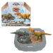 Jurassic World: Dino Reveal Battle Pack csomag 2db dinó figurával - Mattel