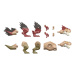 Jurassic World: Mayhem Mix-Ups DIY Mutáns dinó T-Rex - Mattel
