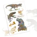 TyToo: Dinoszauruszos T-rex matrica tetoválás