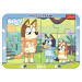 Bluey 2 az 1-ben keretes baby puzzle - Trefl