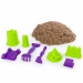 Kinetic Sand: Homokvár homokgyurma szett 1,4kg - Spin Master