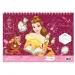 Varázslatos Disney Hercegnők kreatív színezhető vázlatfüzet matricákkal és sablonnal több változatban