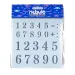 Nebulo: Kis számok műanyag sablon lap