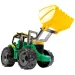 LENA: Óriás traktor homlokrakodóval zöld/sárga 62cm