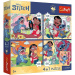 Disney Lilo &amp; Stitch - 4 x 88 db-os Premium Plus Kids puzzle - Trefl