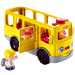 Fisher Price: Little People Vidám iskolabusz hanggal - Mattel