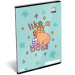 ICO: LizzySuli Lollipop Capybara mintás kockás füzet A/4 27-32